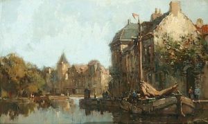Canal, The Hague, Holland
