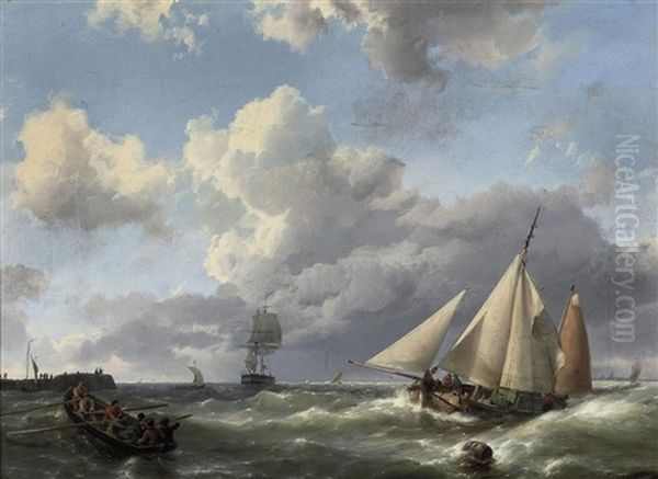 Heading For The Harbor - view 1