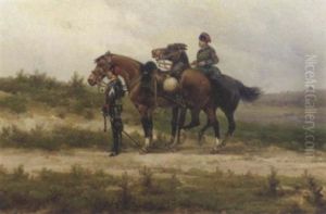 Hussars On Reconnaissance Hussars On Reconnaissance