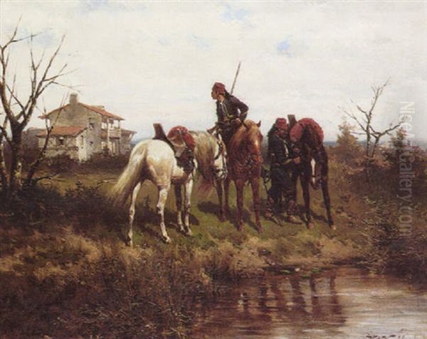Soldiers At Rest - view 1