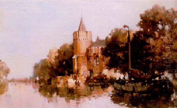 Old Castle On The Vecht - view 1