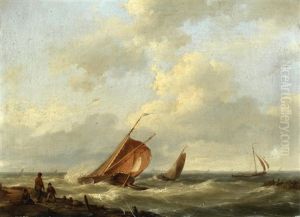 Ships Off A Coast Ships Off A Coast