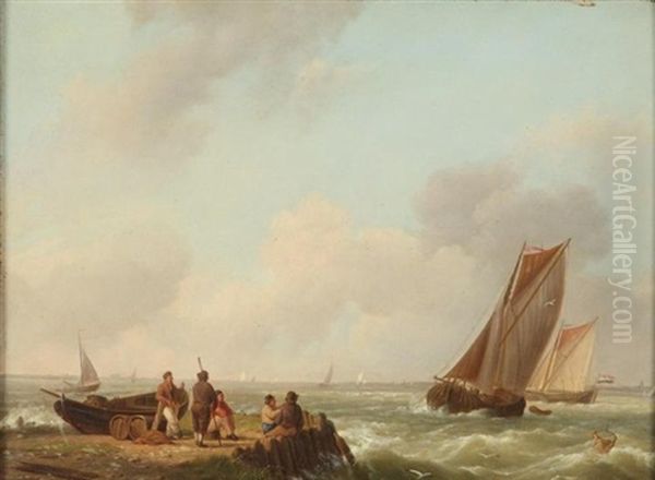 Boats On River - view 1
