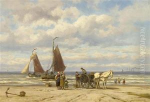 Strandszene Strandszene