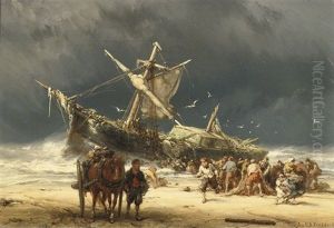 After The Storm, Near The Coast Of Texel