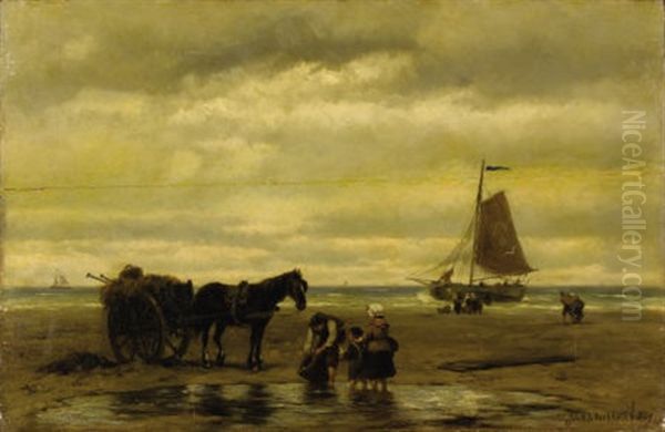 Seaweed Gatherers - view 1