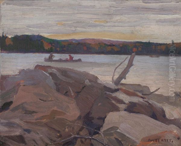 October, Canoe Lake - view 1