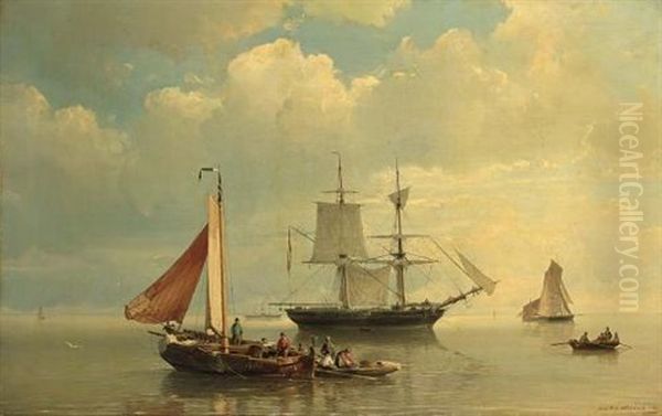Shipping On The Zuiderzee - view 1