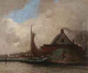 Schooner, Holland by John William Beatty