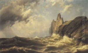 A Coastal Scene, Off The Needles (?) A Coastal Scene, Off The Needles (?)