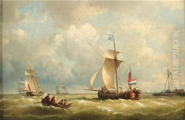 Segelschiffe Vor Der Kuste - view 1