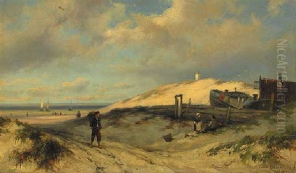 In The Dunes Near Katwijk - view 1