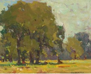 Summer Landscape by John William Beatty