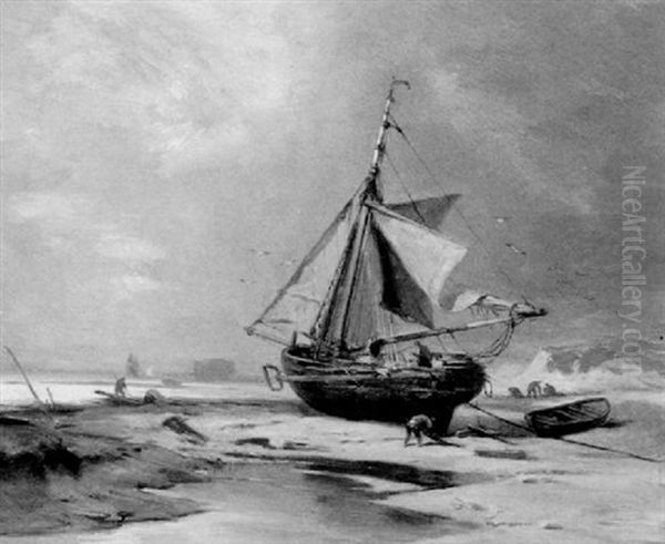 Fischerboot Am Strand - view 1