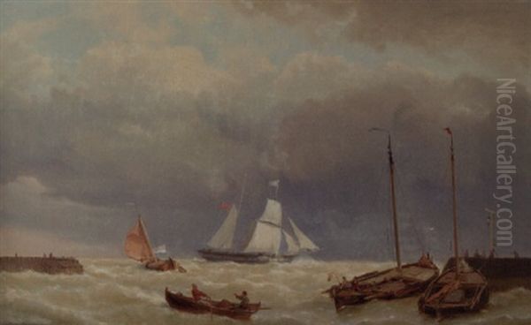 Shipping At Sea - view 1