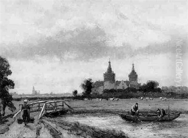 A View Of The Old Castle Of Abcoude - view 1