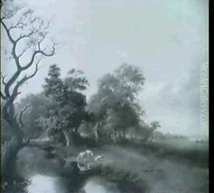 Landschaft Mit Kuhen Landschaft Mit Kuhen