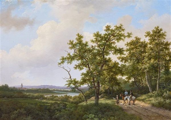 Weite Hollandische Flusslandschaft - view 1