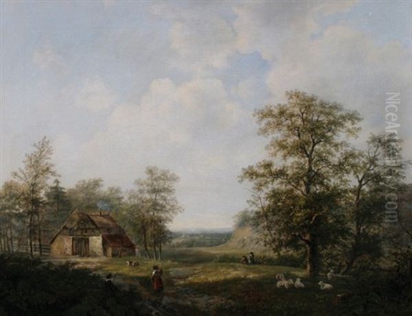 Figures On A Path - view 1