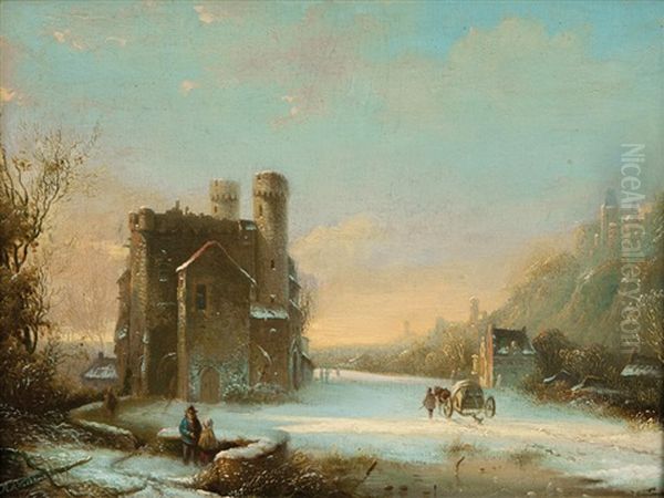 Romantic Winter Landscape - view 1