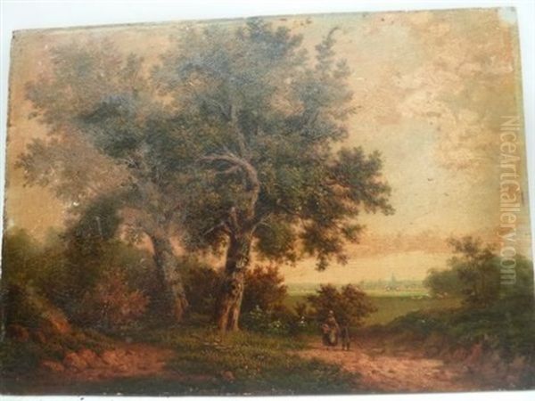 Paysanne Et Son Fils - view 1