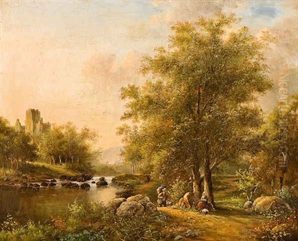 Idyllische Ruinenlandschaft - view 1