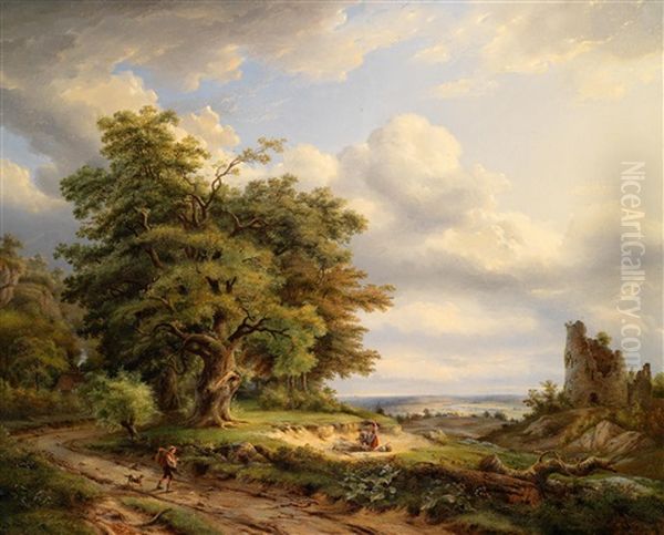 Landweg Mit Reisenden - view 1
