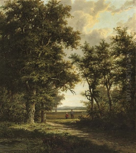 Wandering Along A Woodland Path - view 1