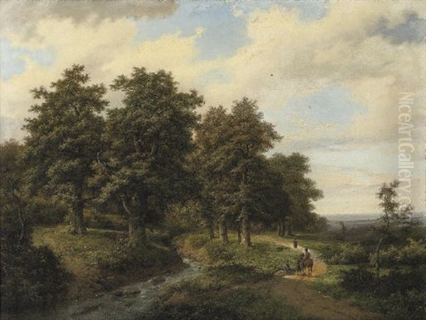 Along A Riverside Path In Summer - view 1