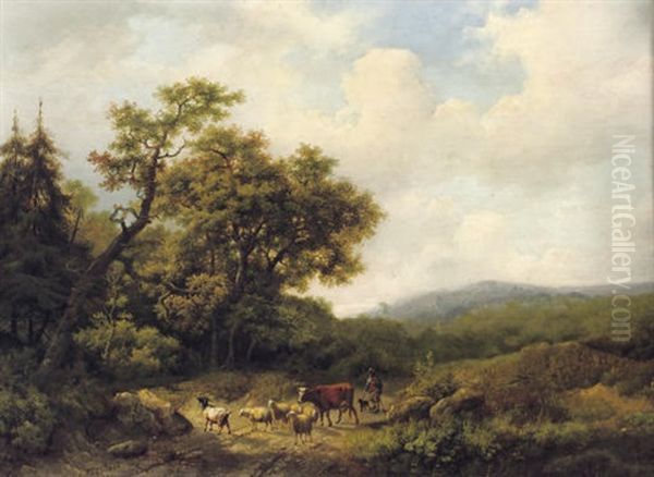 Herding The Cattle - view 1