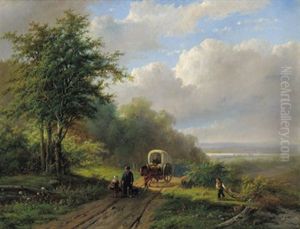 Begegnung Auf Der Landstrase Begegnung Auf Der Landstrase