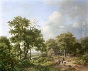Travellers Near The Wylermeer, Beek Travellers Near The Wylermeer, Beek