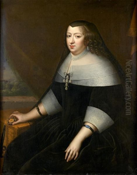 Portrait D'anne D'autriche - view 1