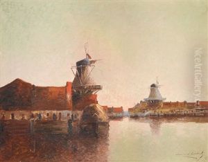 Puerto De Holanda by Stephen Robert Koekkoek