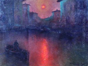 Atardecer En El Puerto by Stephen Robert Koekkoek