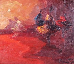 Bailarines by Stephen Robert Koekkoek
