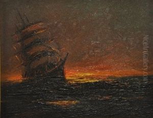 Fragata En El Crepusculo