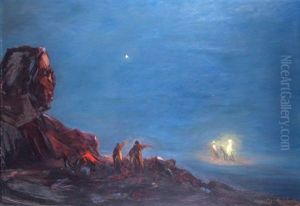 La Huida A Egipto by Stephen Robert Koekkoek