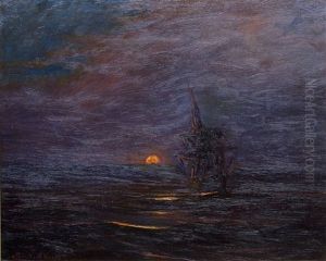 Fragata En El Crepusculo
