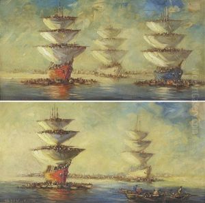 Navios Y Botes Con Personajes (pair) Navios Y Botes Con Personajes (pair)