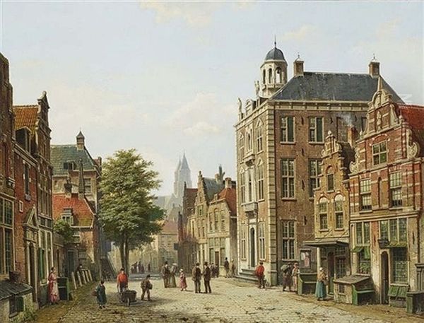 Dutch Street View In Summer - view 1