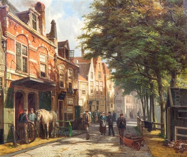The Old Blacksmith's Shop In Haarlem, The Netherlands - view 1
