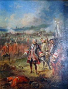 Bataille De Fontenay by Jean-Adolphe Beauce