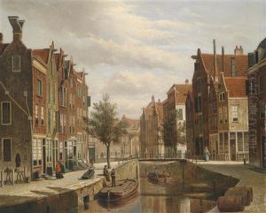Stadtansicht by Willem Koekkoek