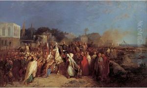 " Le Debarquement Des Troupes Francaises A Beyrouth, Le 18 Aout 1860 ". " Le Debarquement Des Troupes Francaises A Beyrouth, Le 18 Aout 1860 ".