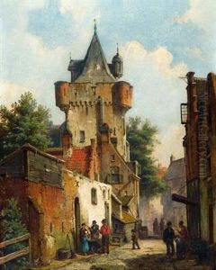 Ansicht Einer Stadt Ansicht Einer Stadt
