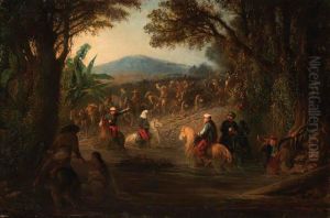 French Expeditionary Force In Mexico by Jean-Adolphe Beauce