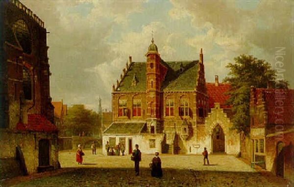 A Dutch Street Scene - view 1