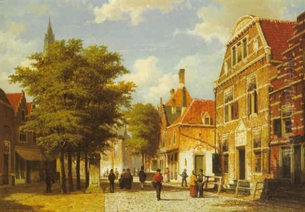 A Dutch Street Scene - view 1