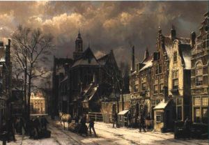 Street Scene, Amsterdam